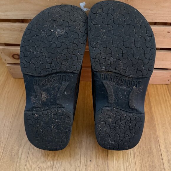 Birkenstock Mens Size 40 US 7-7.5 Black Leather Buckle Strap Trent Loafer Shoes - Picture 16 of 16